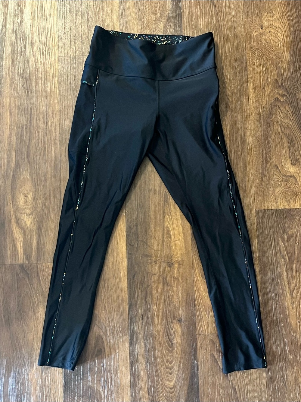 prAna Aolani Swim Tights Black Size Medium